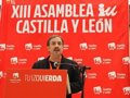 Carlos Serrano, elegido nuevo coordinador de IU Castilla y León en la XIII Asamblea