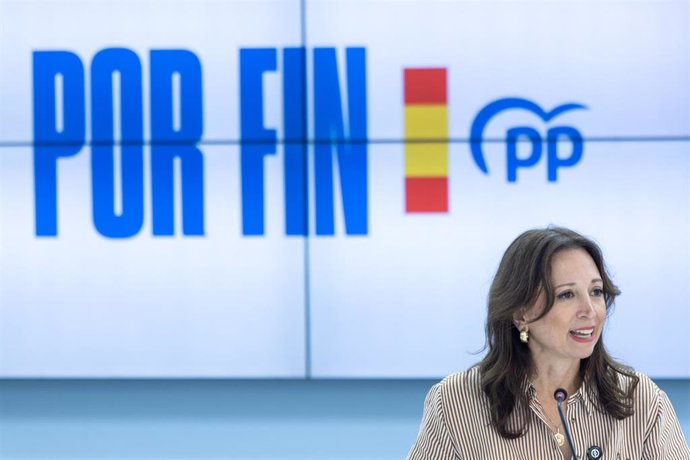 La presidenta del PP de Málaga, Patricia Navarro.