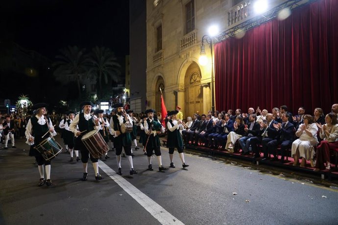 Actos de la cabalgata del Carro Triunfal de Santa Catalina de Tomás.