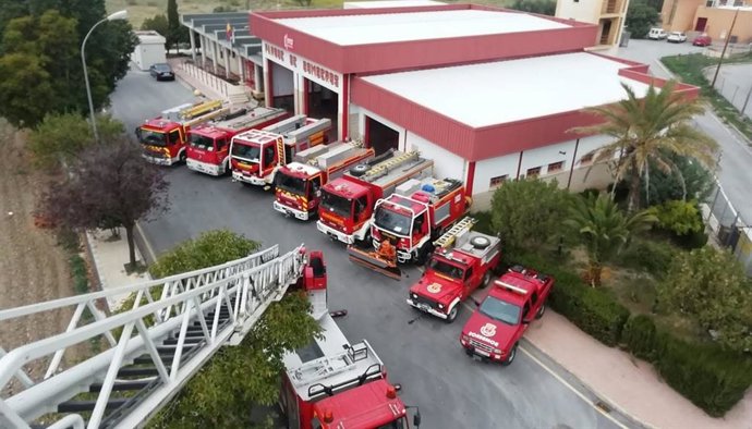 Archivo - Imagen de archivo del parque de bomberos de Guadix.