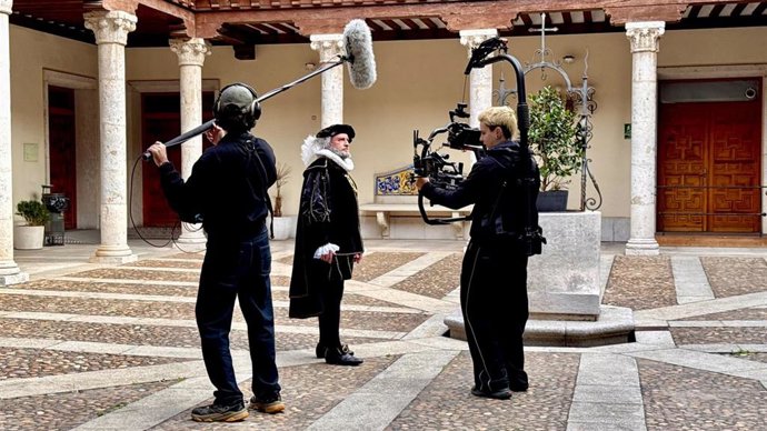 Fernando Cayo protagoniza un corto por el V centenario del nacimiento de Felipe II de la Diputación de Valladolid.