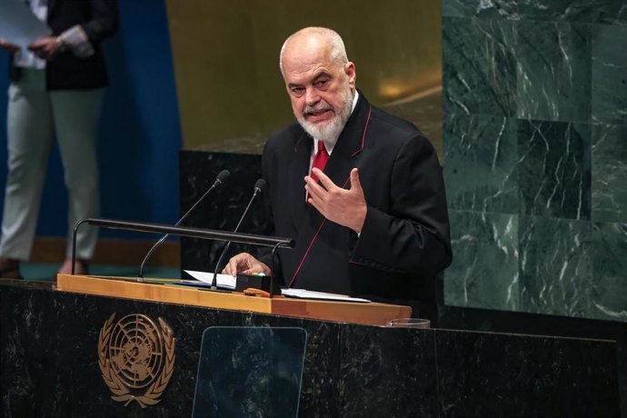 El primer ministro albanés, Edi Rama (archivo)