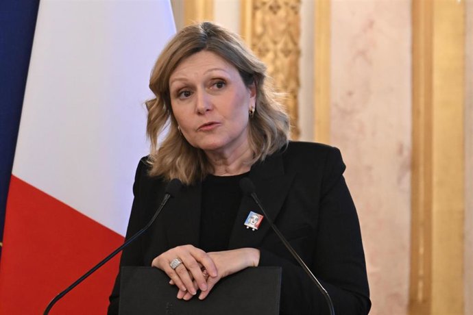 Archivo - La presidenta de la Asamblea Nacional de Francia, Yaël Braun-Pivet (archivo)