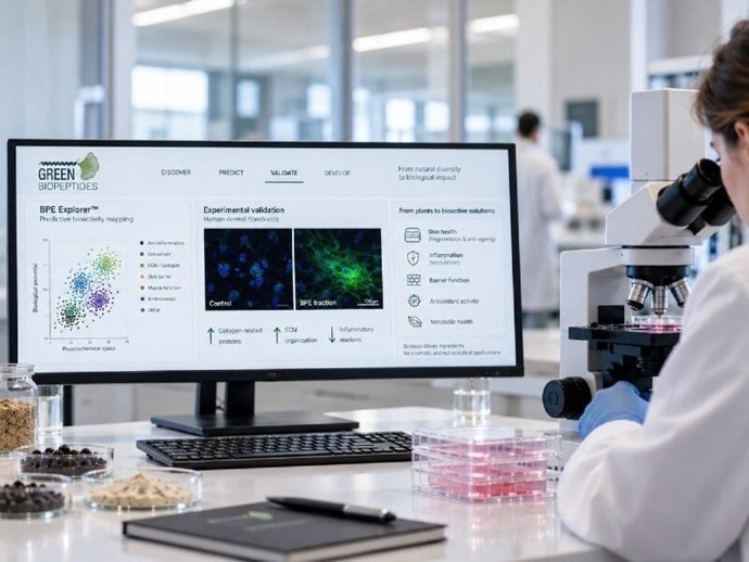 La startup GreenBioPeptides extrae ingredientes bioactivos cosméticos desde proteínas vegetales