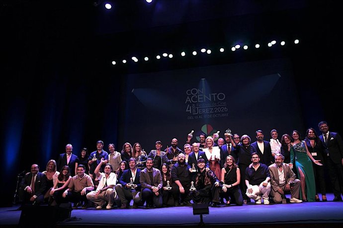 Foto de familia del Festival Cine Con Acento.