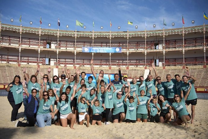 Imagen del Mundialito de Fútbol Playa Andalucía El Puerto de Santa María (Cádiz).