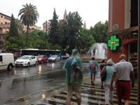 El Govern eleva la alerta roja por lluvias y tormentas en Mallorca, Eivissa y Formentera