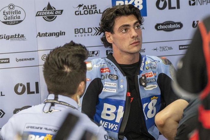 El piloto español Fermín Aldeguer (Gresini Racing), en el Gran Premio de Indonesia de MotoGP 2026.