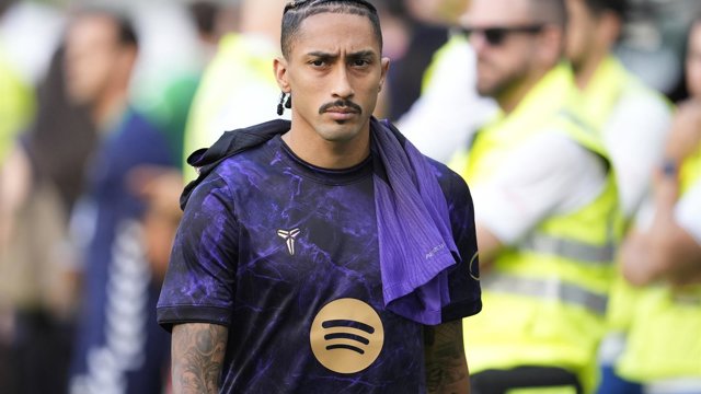 El jugador del FC Barcelona Raphinha