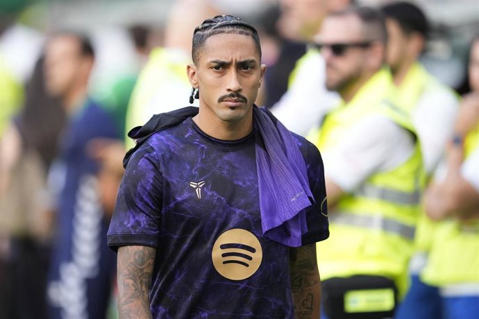 El jugador del FC Barcelona Raphinha