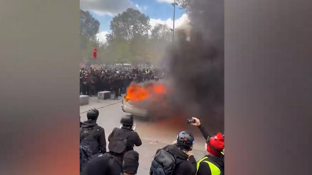La Policía de París denuncia saqueos y anuncia el arresto de más de 300 personas