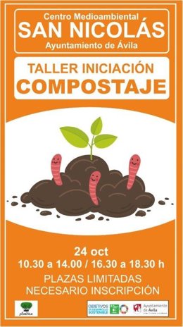 El Ayuntamiento de Ávila acerca la producción de compostaje a la población con un curso este sábado.