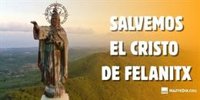 Hazte Oír lanza una recogida de firmas para evitar la retirada del Crist Rei del Puig de Sant Salvador