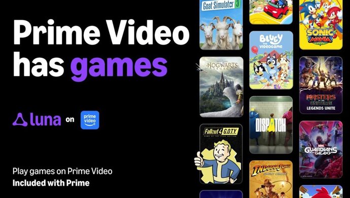 Amazon Luna se integra en Prime Video con Fire TV.