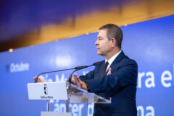 El presidente de C-LM, Emiliano García-Page.