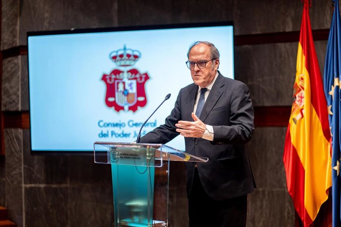 Archivo - El Defensor del Pueblo, Ángel Gabilondo, durante el acto de entrega de los XX Premios anuales del Observatorio contra la Violencia Doméstica y de Género, a 6 de marzo de 2026, en Madrid (España).