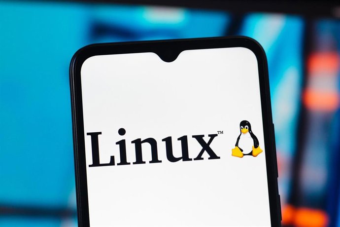 Archivo - May 4, 2026, Canada: In this photo illustration, the Linux logo is seen displayed on a smartphone screen.