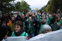 La Comunidad cifra en un 13% el seguimiento de la huelga educativa durante este lunes y sindicatos lo elevan al 50%