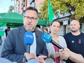 Foto: Adelante valora su "subida" en el barómetro del Centra y marca como objetivo "parar los pies" a PP y Vox