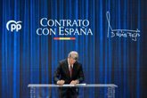 Foto: Feijóo firma su 'Contrato con España' y da su palabra de que cumplirá las 12 promesas que recoge: "No voy a fallar"