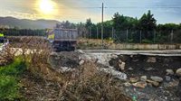 Las lluvias provocan desprendimientos y daños en explotaciones agrícolas de la pedanía de la Garnatilla (Granada)