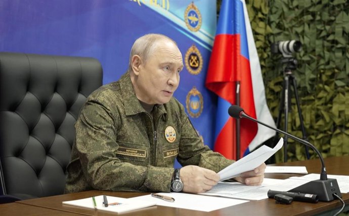 Vladimir Putin, presidente de Rusia.