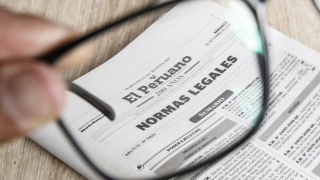 Perú.- Estas son las normas legales más importantes del jueves 1 de octubre de 2026