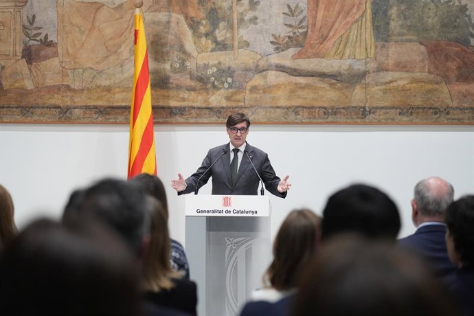 El president de la Generalitat, Salvador Illa