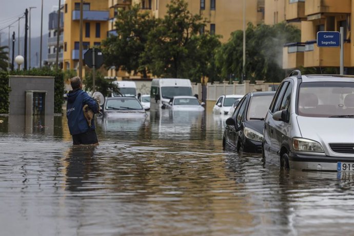 Inundaciones en la zona de la Safor