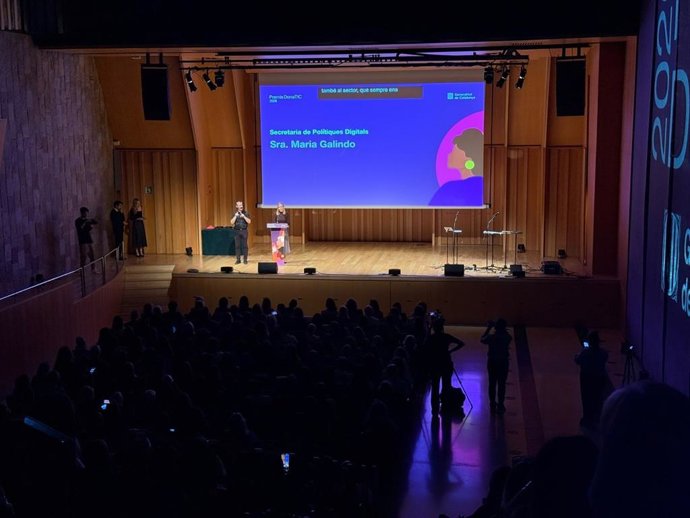 Imagen de la 12 edición de los premios DonaTIC