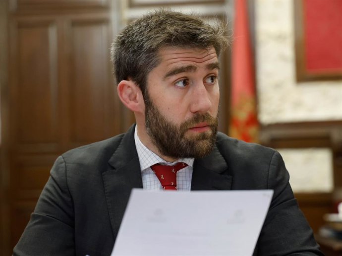 El concejal de Hacienda, Personal y Modernización Administrativa del Ayuntamiento de Valladolid, Francisco Blanco.