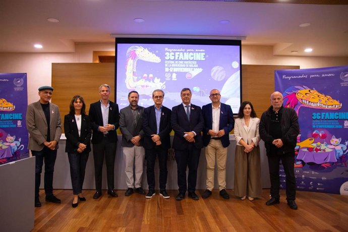 Presentación de la 36 edición del festival Fancine en Málaga.