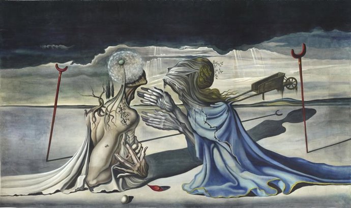 Tristán Loco, 1944. Técnica mixta. 876 x 1476 cm. Lempertz, Bruselas.