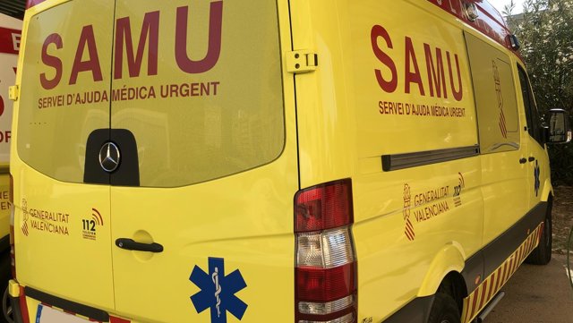 Archivo - Imagen de archivo de una SAMU