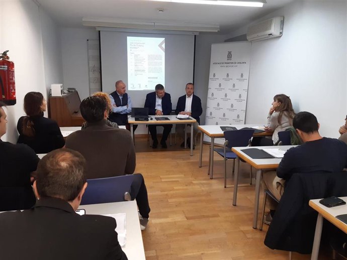 Imagen de la jornada celebrada este lunes en Banyoles (Girona)