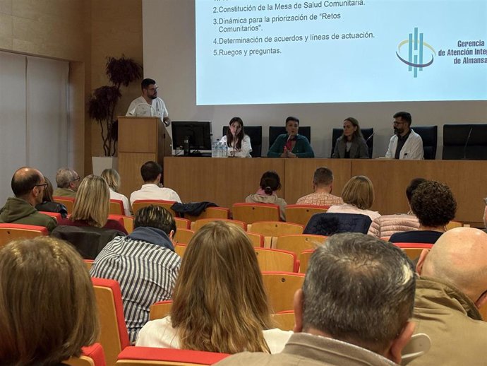Constitución de la Mesa de Salud Comunitaria del GAI de Almansa.