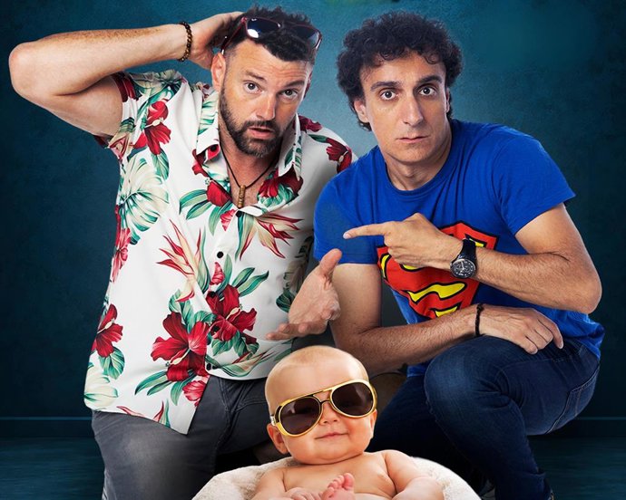 Cartel de 'Dos solteros y un bebé'