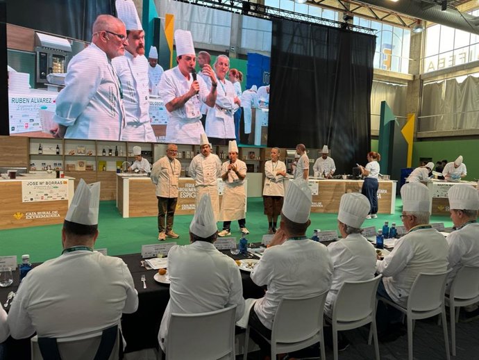 Entrega de los premios de uno de los concursos de la Feria Espiga.