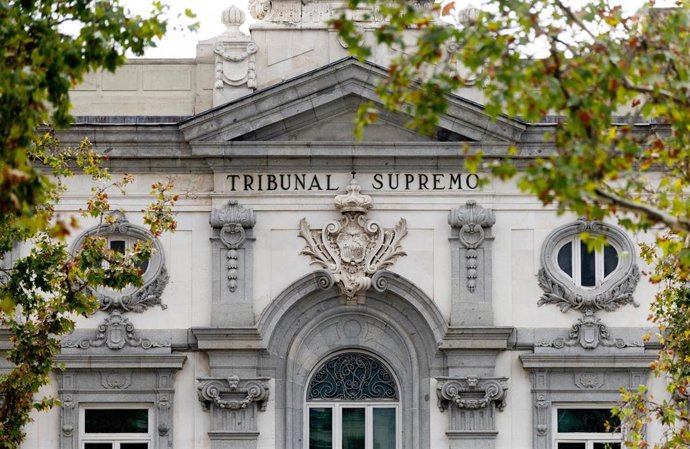 Fachada del Tribunal Supremo, a 6 de octubre de 2026, en Madrid (España).