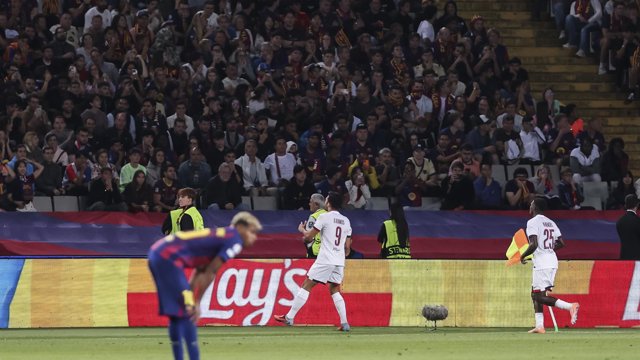 Archivo - Partido de Champions entre FC Barcelona y Paris Saint-Germain