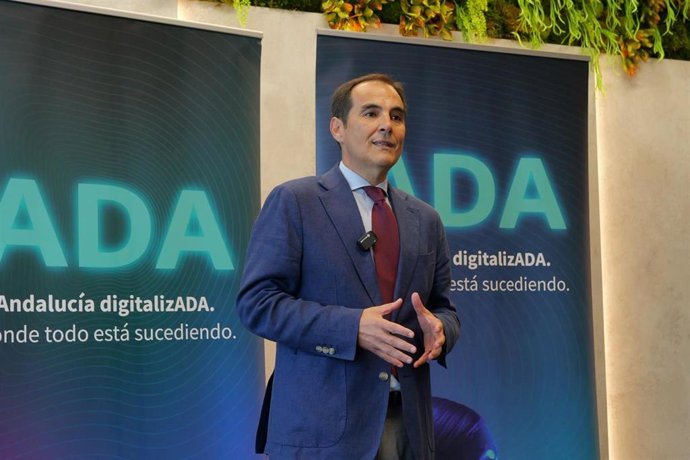 El consejero de Inteligencia Artificial, Desarrollo Digital y Administración Pública y presidente de la Agencia Digital de Andalucía (ADA), José Antonio Nieto.