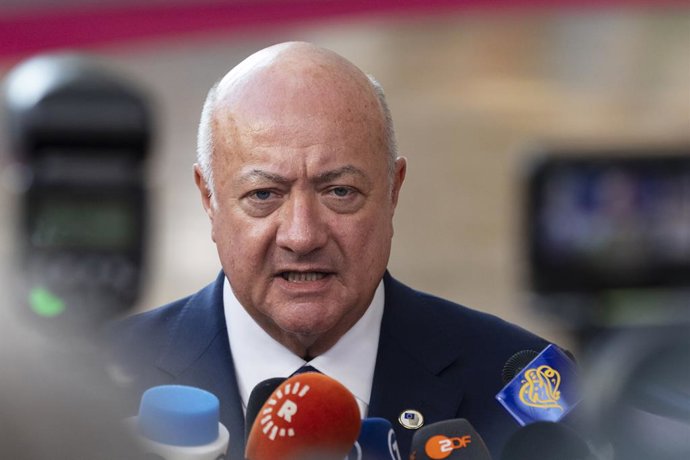 Archivo - March 19, 2026, Brussels, Belgium: Christian Stocker. EU leaders are meeting in Brussels for a two-day summit to discuss soaring energy prices and ways to tackle them, against the backdrop of the conflict between the United States and Iran.