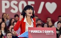 Redondo ve al PSOE "bola blanca" de "inclusión y democracia" frente a la "negra" del "odio" de la "derecha"