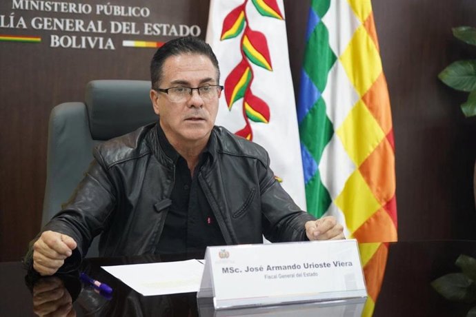 El fiscal general del Estado de Bolivia, José Armando Urioste