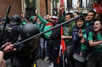 Sindicatos educativos exigen a Delegación una investigación por las "desproporcionadas" cargas del cuarto día de huelga