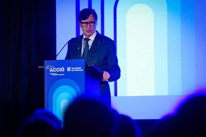 Illa en l'acte anual 'Passeu 2026' organitzat per Acció a Barcelona