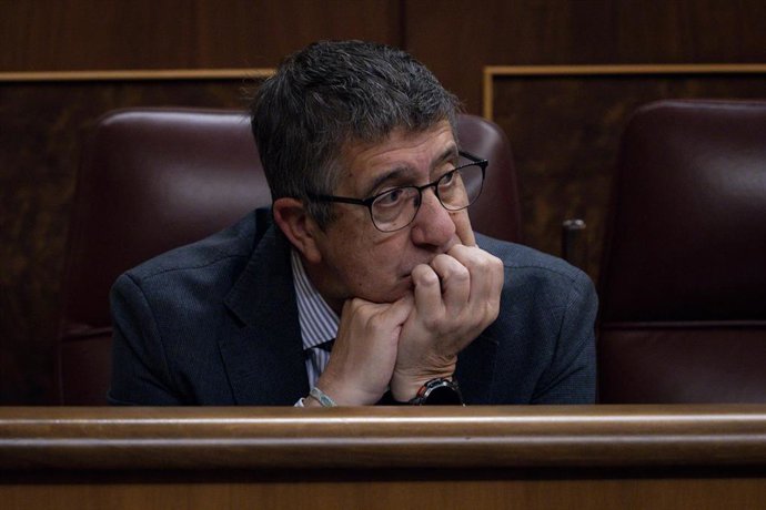Archivo - El portavoz socialista en el Congreso, Patxi López, a 10 de septiembre de 2026. 