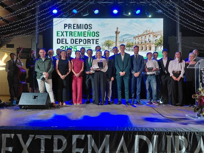 Gala De Los Premios Extremeños Del Deporte Celebrada En Jaraíz De La Vera.