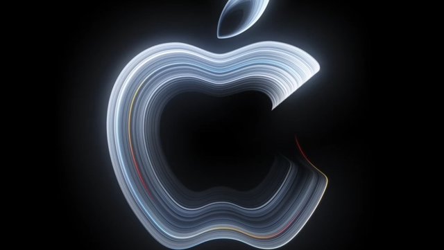 Logo de Apple para un evento de presentación el 28 de octubre.