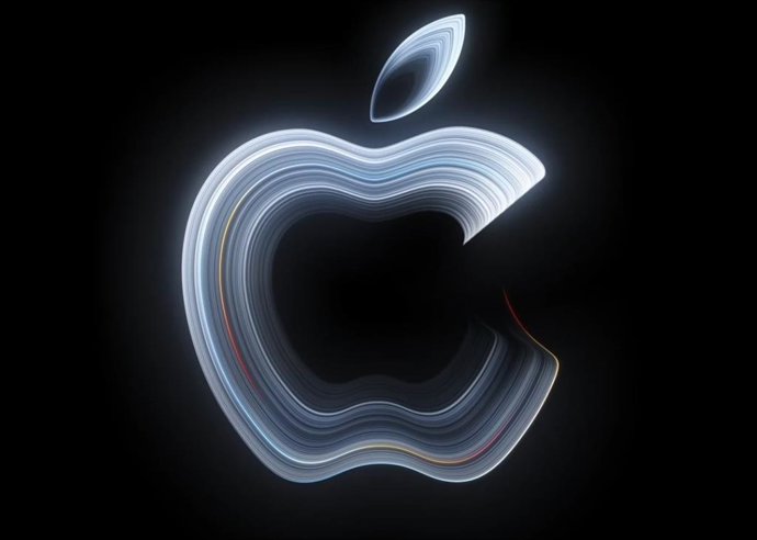 Logotipo da Apple para um evento de lançamento em 28 de outubro.
